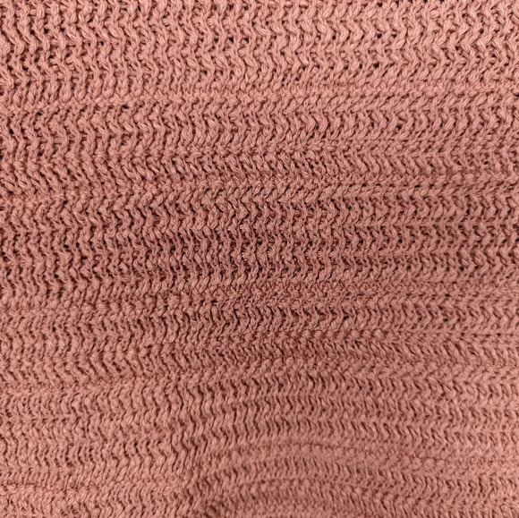 J. Jill Mauve Tunic Sweater Pullover Woven Chunky Knit Bohemian Lagenlook sz.M - Picture 7 of 9